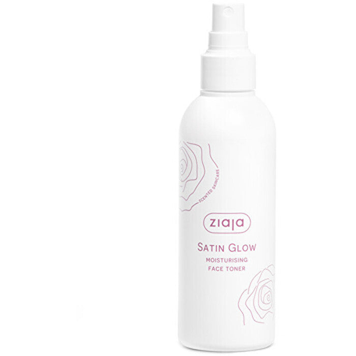 Ziaja Satin Glow Toner - Hydratační Pleťove Tonikum Ve Spreji 200ml