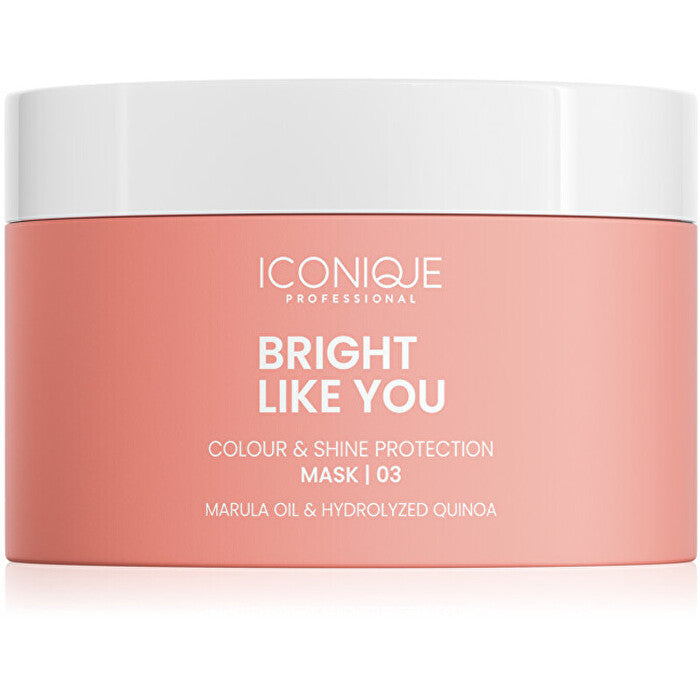 ICONIQUE Professional Bright Like You Mask - Obnovující A Ochranná Maska Pro Barvene Vlasy 200ml