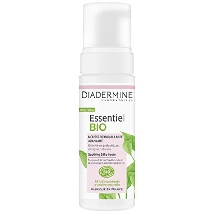 Diadermine Essentiel Bio Soothing Cleansing Foam - Čisticí Pěna 150ml