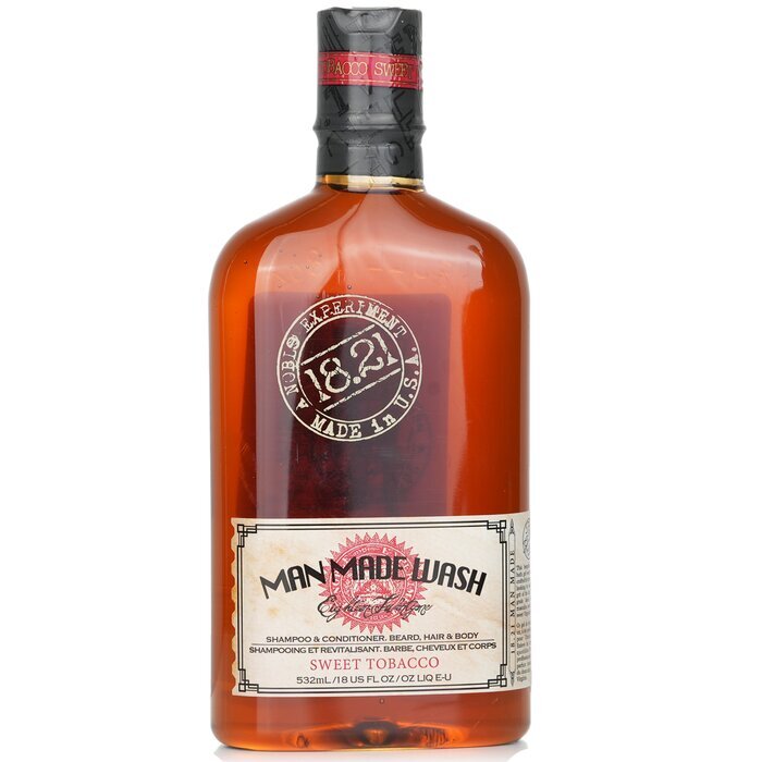 18.21 Man Made Wash ( Sweet Tobacco ) - 3 In 1 Shower Gel 532ml