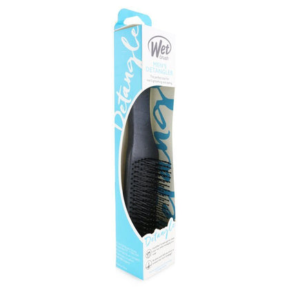Wet Brush Men's Detangler Leather - # Black 1pc
