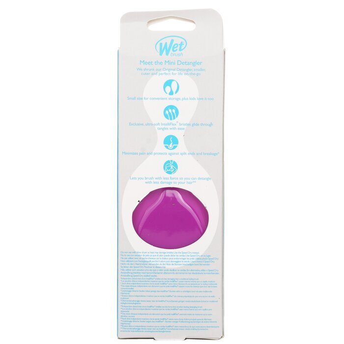 Wet Brush Mini Detangler - # Purple 1pc