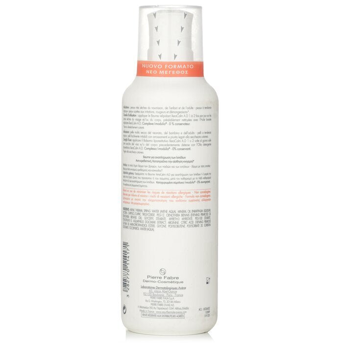 Avene XeraCalm A.D Lipid-Replenishing Balm - For Very Dry Skin Prone to Atopic Dermatitis or Itching 400ml/13.5oz