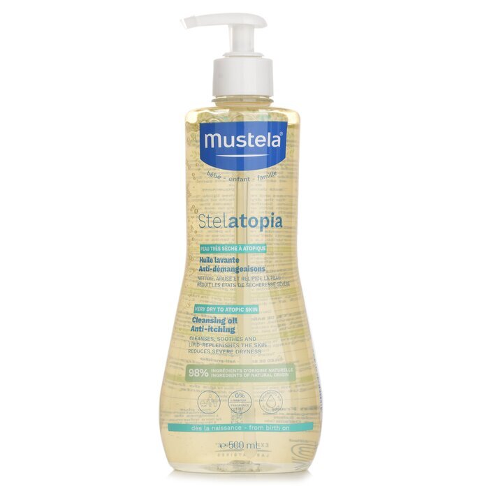 Mustela Stelatopia Cleansing Oil 5034306(Random Packaging) 500ml/16.9oz