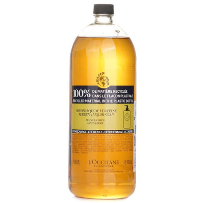 L'Occitane Verveine (Verbena) Liquid Soap For Hands & Body (Eco-Refill) 500ml/16.9oz