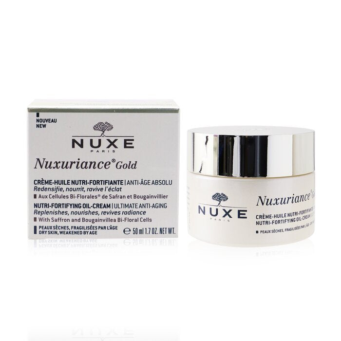 Crema de aceite nutri-fortificante Nuxe Nuxuriance Gold 50 ml/1,7 oz