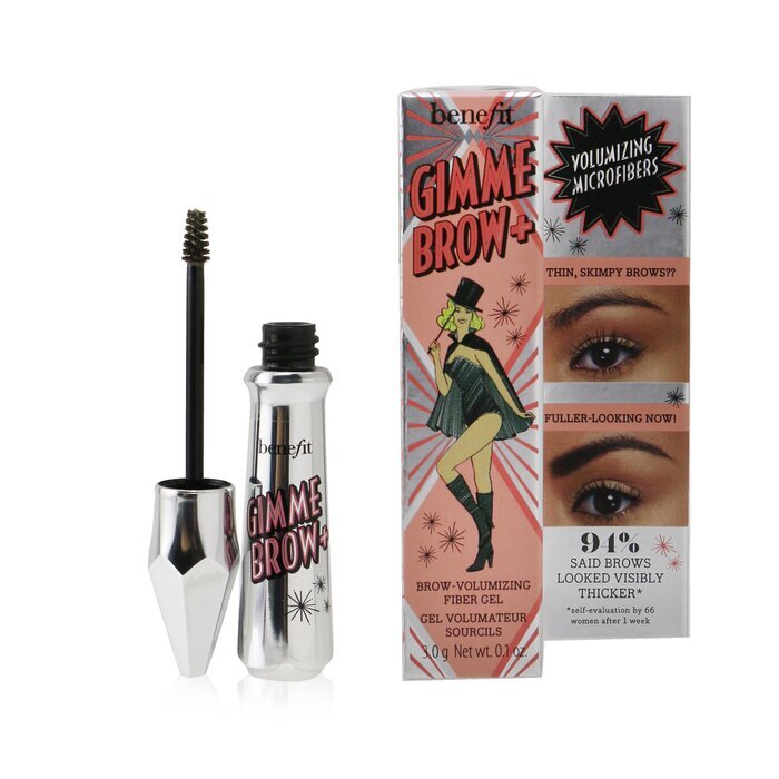 Benefit Gimme Brow+ Brow-volumizing Fiber Gel #6 Warm Black-brown 3g