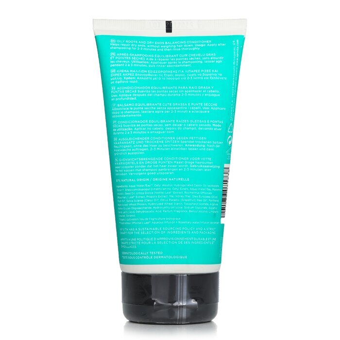 Apivita Oily Roots & Dry Ends Balancing Conditioner with Nettle & Propolis 150ml/5.07oz