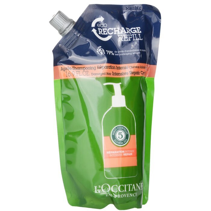 L'Occitane Aromachologie Intensive Repair Conditioner Treatment- Dry & Damaged Hair (Eco-Refill) (Random Packaging) 500ml/16.9oz