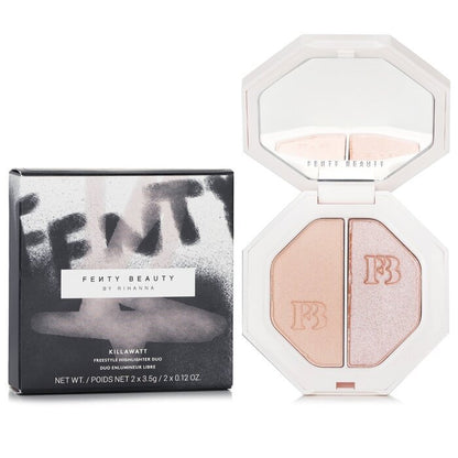 Fenty Beauty by Rihanna Killawatt Freestyle Highlighter Duo - # Lightning Dust / Fire Crystal 2x3.5g/0.12oz