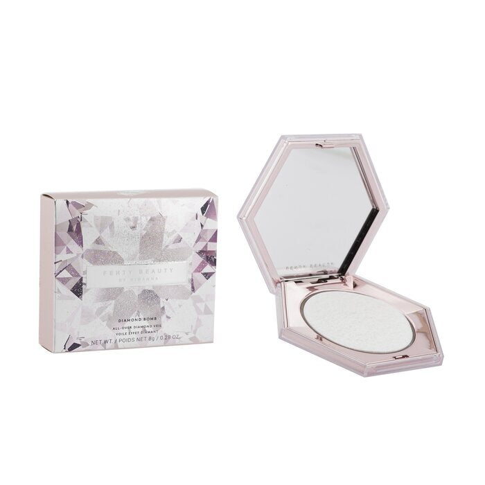 Fenty Beauty by Rihanna Diamond Bomb All Over Diamond Veil - # How Many Carats?! (Pure Platinum Sparkle) 8g/0.28oz