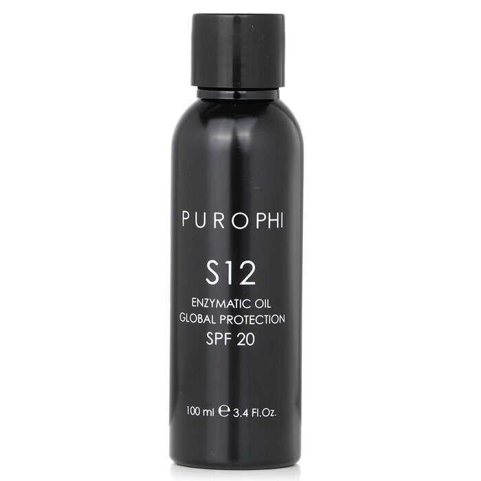 Aceite enzimático PUROPHI S12 con protección global FPS 20 (resistente al agua) 100 ml/3,4 oz