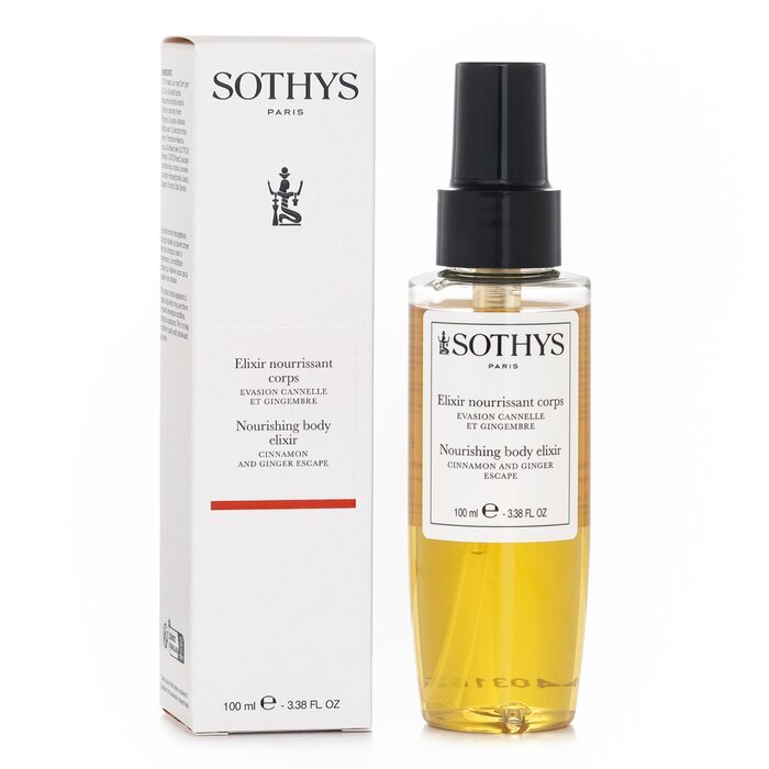 Sothys Nourishing Body Elixir - Cinnamon & Ginger Escape 100ml/3.38oz