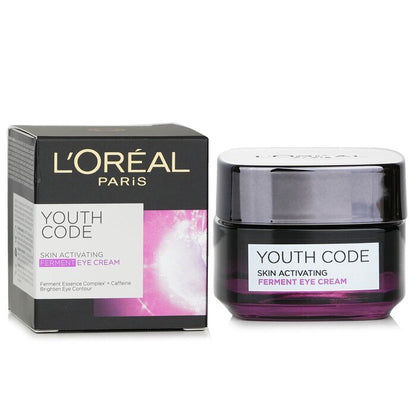 L'Oreal Youth Code Skin Activating Ferment Eye Cream 15ml/0.5oz