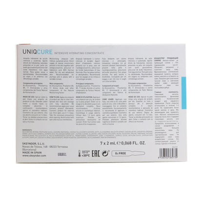 Skeyndor Uniqcure Intensive Hydrating Concentrate Set 7x 2ml 14ml