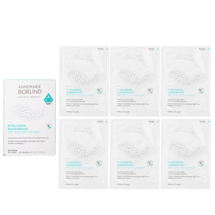 Annemarie Borlind Hyaluronic Eye Pads with Immediate Results 6x2pads