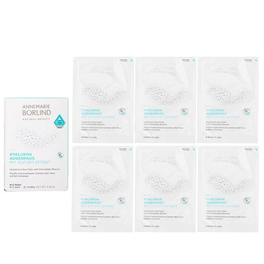 Annemarie Borlind Hyaluronic Eye Pads with Immediate Results 6x2pads