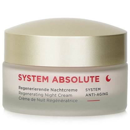 Annemarie Borlind System Absolute System Anti-Aging Regenerating Night Cream - For Mature Skin 50ml/1.69oz