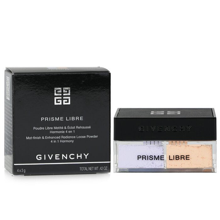 Givenchy Prisme Libre Mat Finish & Enhanced Radiance Loose Powder 4 In 1 Harmony - # 4 Mousseline Acidulee 4x3g/0.105oz