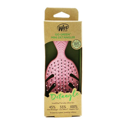 Wet Brush Go Green Mini Detangler - # Pink 1pc