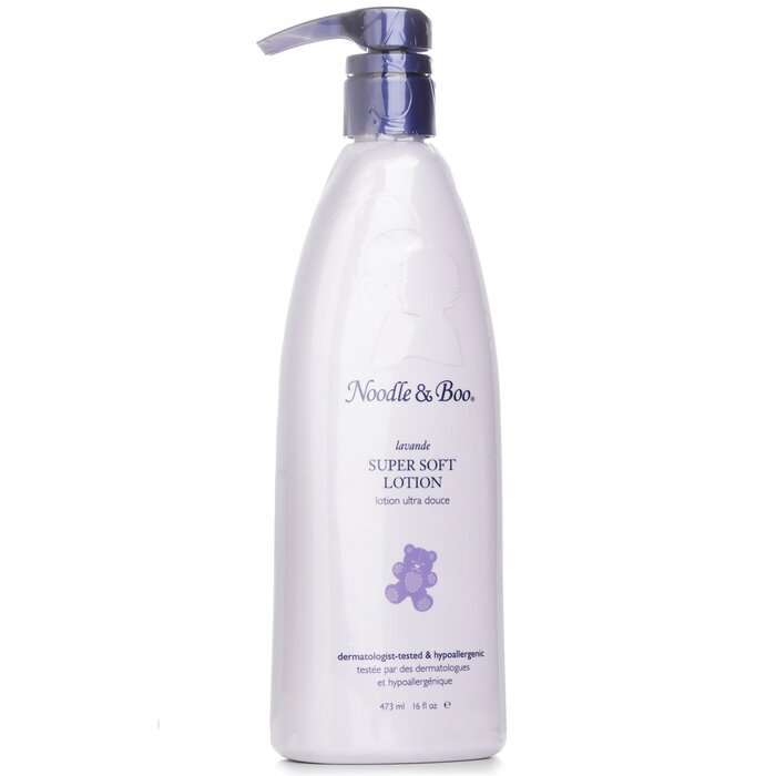 Noodle & Boo Super Soft Lotion - Lavender - For Face & Body (Dermatologist-Tested & Hypoallergenic) 473ml/16oz
