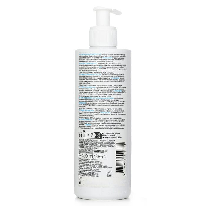 La Roche Posay Toleriane Anti-Inconforts Caring Wash - Anti-Dryness (Fragrance-Free)(Random Packaging) 400ml/13.52oz