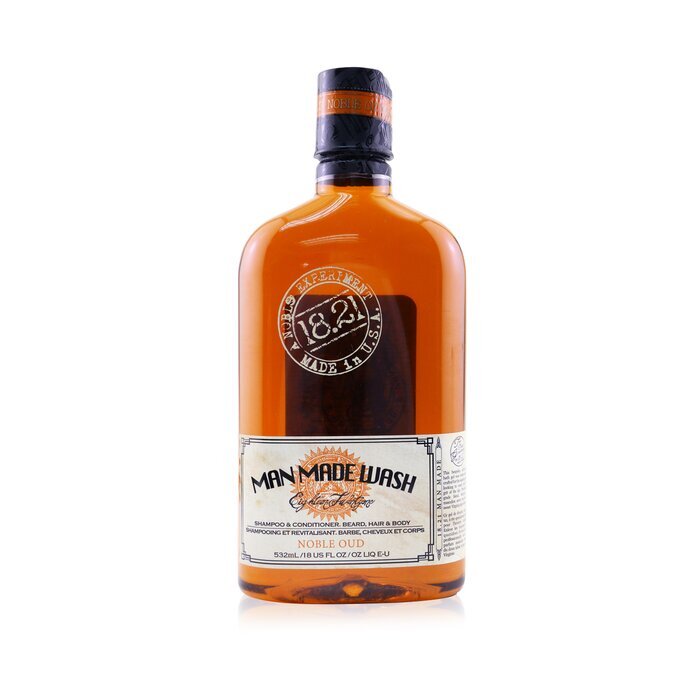 18.21 Man Made Wash ( Noble Oud ) - 3 In 1 Shower Gel 532ml