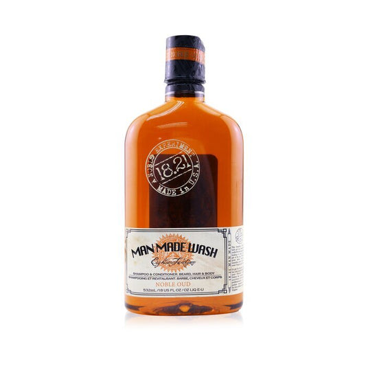 18.21 Man Made Wash ( Noble Oud ) - 3 In 1 Shower Gel 532ml