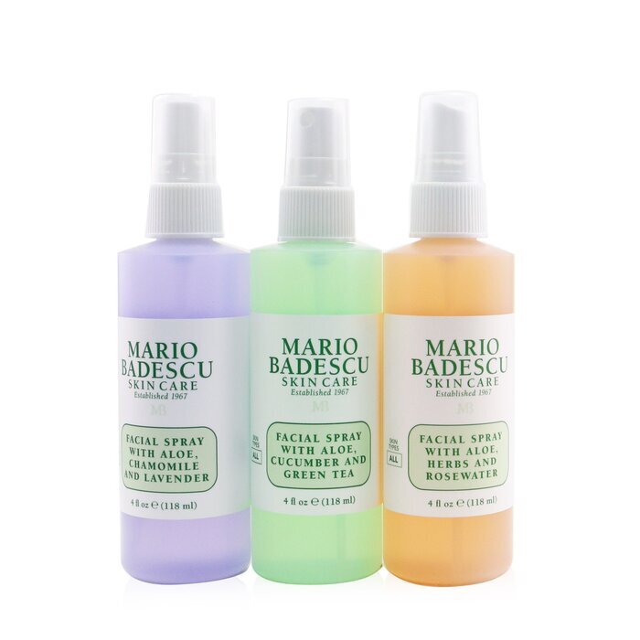 Mario Badescu Spritz Mist & Glow Set 3x118ml 354ml