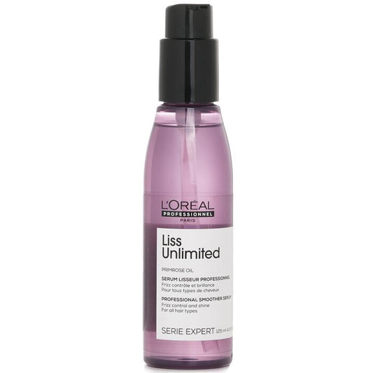 L'Oreal Professionnel Serie Expert - Liss Unlimited Primrose Oil Frizz Control & Shine Smoother Serum (All Hair Type) 125ml/4.2oz