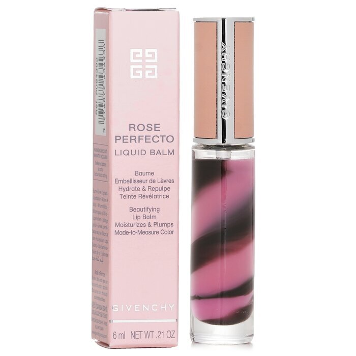Givenchy Rose Perfecto Liquid Lip Balm - # 011 Black Pink 6ml/0.21oz