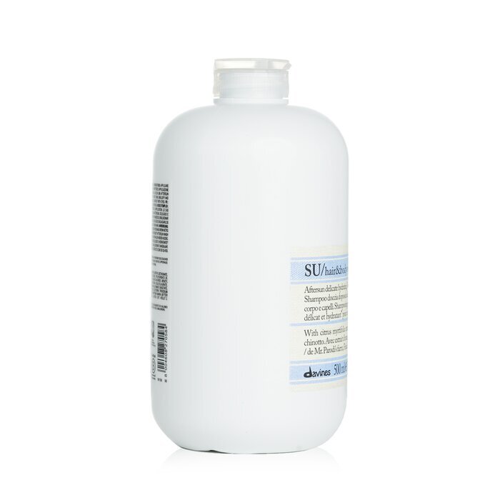 Davines SU Hair & Body Wash (Salon Size) 500ml/16.91oz