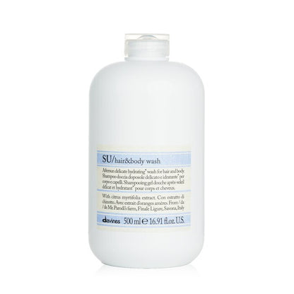 Davines SU Hair & Body Wash (Salon Size) 500ml/16.91oz