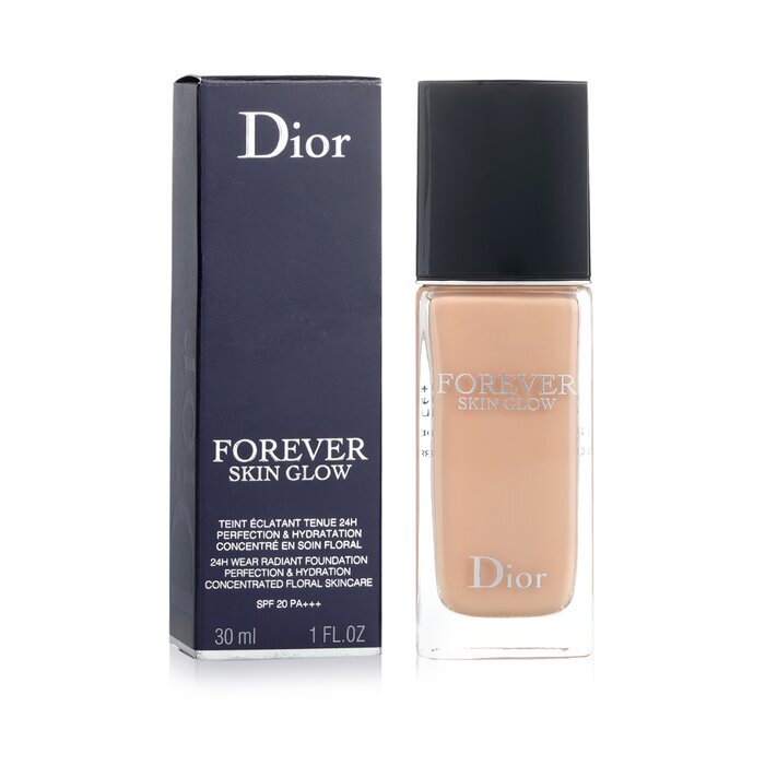 Dior Forever Skin Glow 24h Wear Radiant Foundation Spf20 #2cr Cool Rosy 30ml