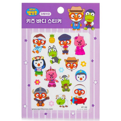 April Korea Pororo Body Sticker - # PT02 1pc