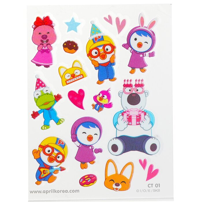 April Korea Pororo Body Sticker - # CT01 1pc