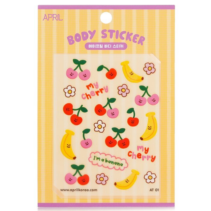April Korea April Body Sticker - # AT 01 1pc