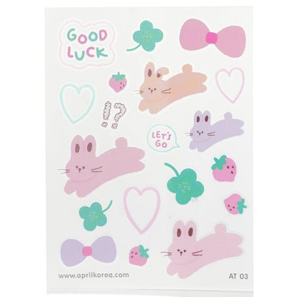 April Korea April Body Sticker - # AT 03 1pc