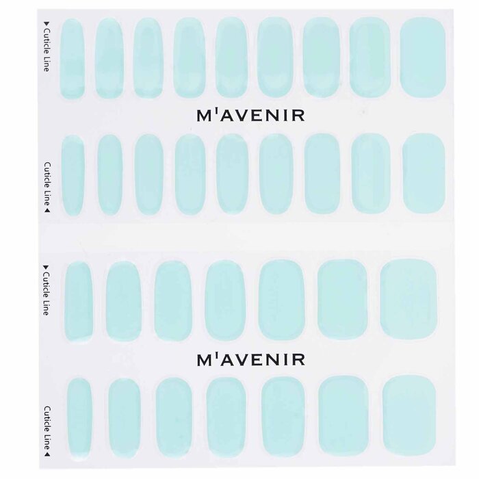 Mavenir Nail Sticker (Blue) - # Aqua Garden Nail 32pcs