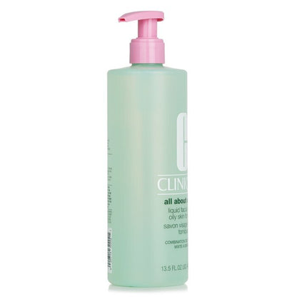 Clinique All About Clean Liquid Facial Soap Oily Skin Formula (Combination Oily to Oily Skin) 400ml/13.5oz