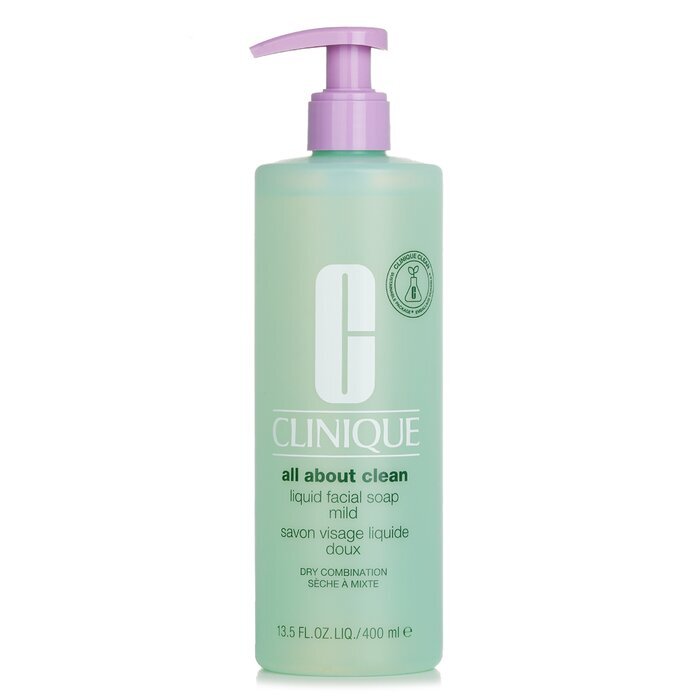 Clinique All About Clean Liquid Facial Soap Mild (Dry Combination Skin) 400ml/13.5oz