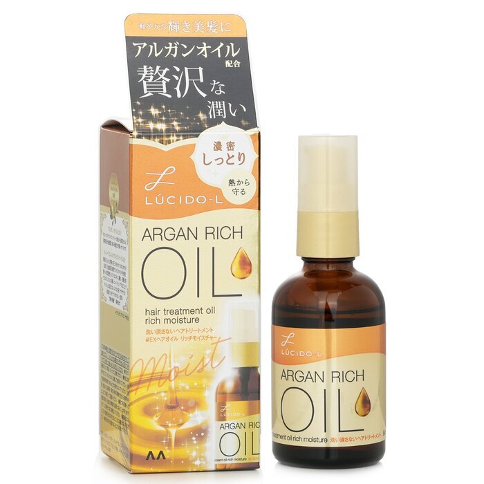 Lucido-L Argan Oil Hair Treatment Oil Rich Moisture 60ml/2oz
