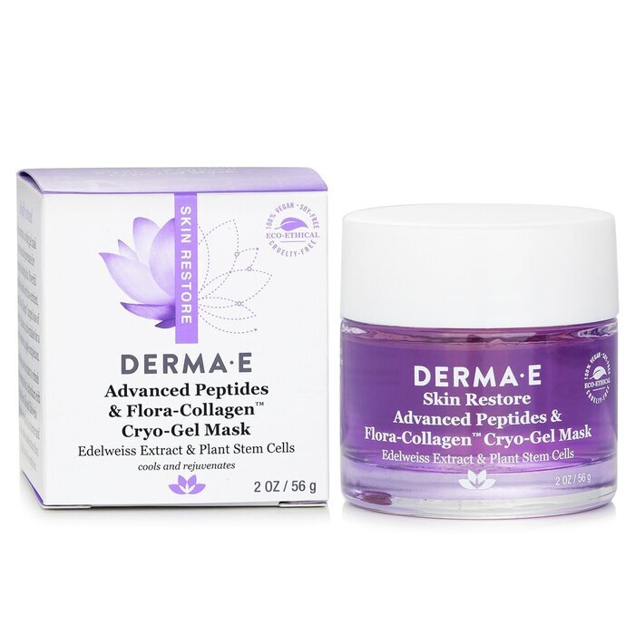 Derma E Advanced Peptides & Flora-Collagen Cryo-Gel Mask (Exp. Date 30 June 2026) 56g/2oz