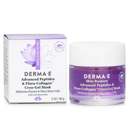 Derma E Advanced Peptides & Flora-Collagen Cryo-Gel Mask (Exp. Date 30 June 2026) 56g/2oz
