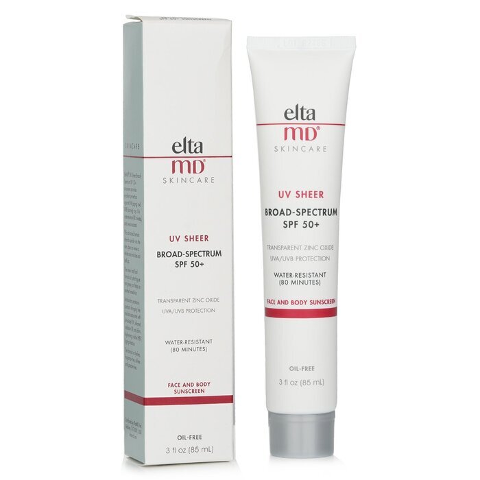 EltaMD UV Sheer Broad-Spectrum SPF 50+ Sunscreen (For Face and Body) 85ml/3oz
