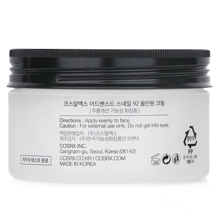 Cosrx Advanced Snail 92 All-in One Cream 100g