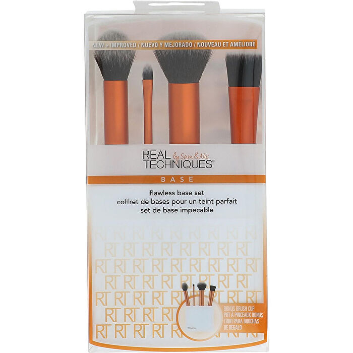 Real Techniques Flawless Base Set - Set Of Cosmetic Brushes For A Flawless Surface