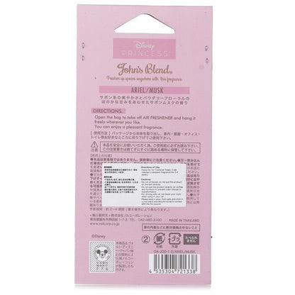 John's Blend Disney Princess Air Freshener - Ariel Musk 1pc