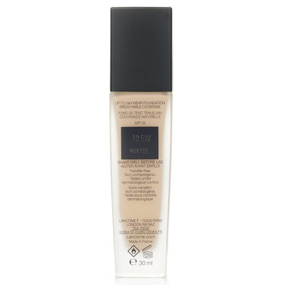 Lancome Teint Idole Ultra Wear Up To 24H Wear Foundation Breathable Coverage SPF 35 - # 105W 30ml/1oz