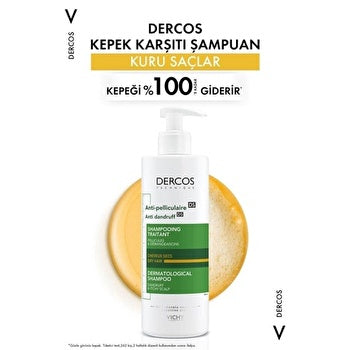 Vichy Dercos Anti-dandruff Treatment Shampoo Dry Hair 390ml